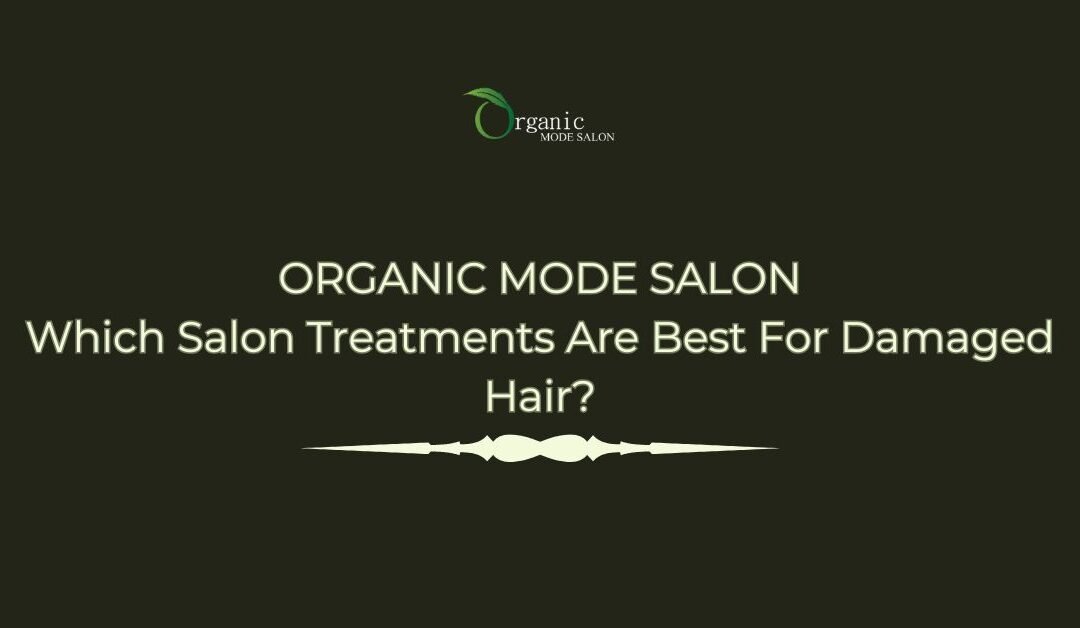 Which salon treatments are best for damaged hair?
