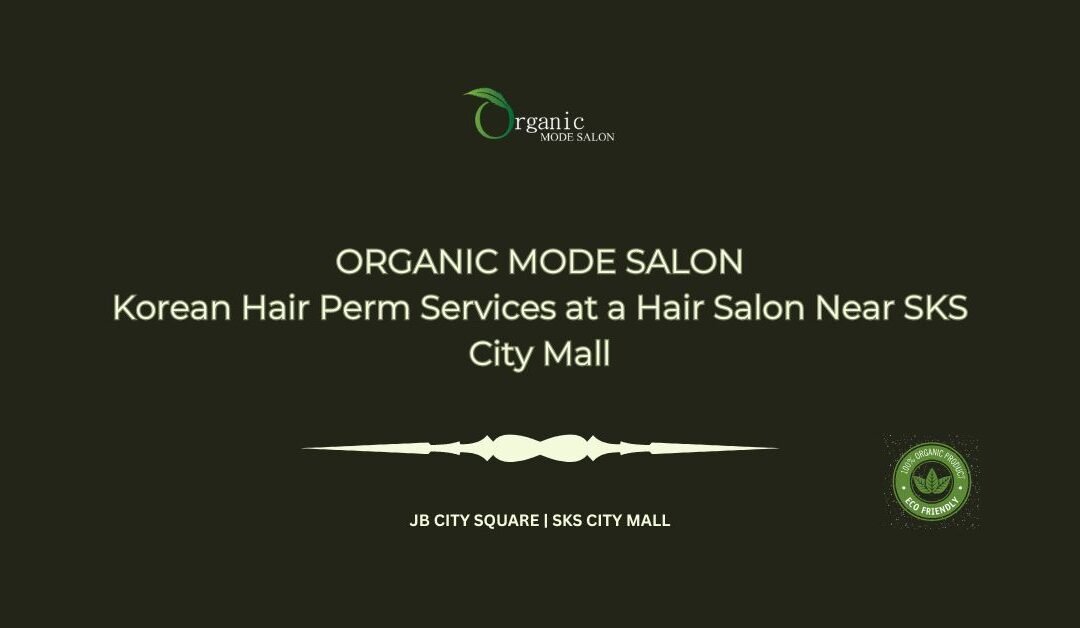 Korean Hair Perm Services at a Hair Salon Near SKS City Mall